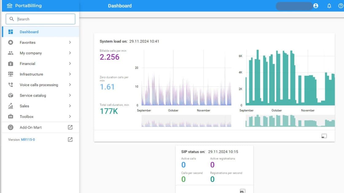 Image of Virtual-Call's Hosted Softswitch platform for VoIP providers.